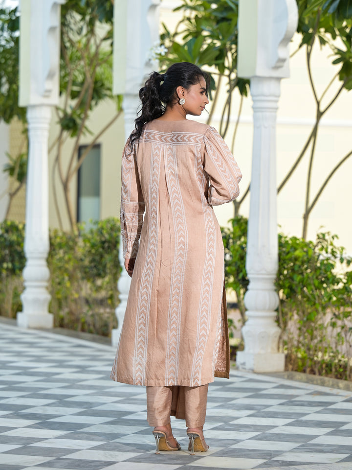 AKHROT - KURTA AND PALAZZO WITH DUPATTA