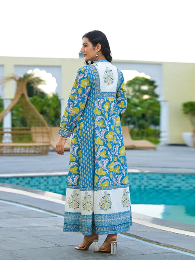 PHOOL - GATHERED PANEL DRESS