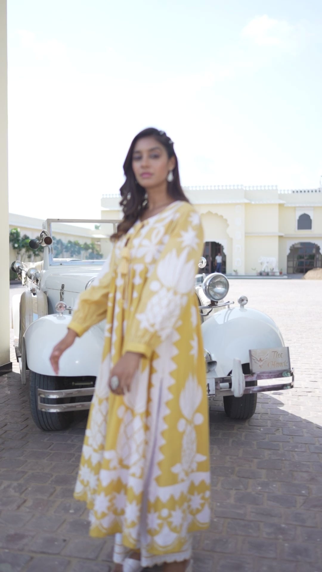 Paloma - Kurta And Palazzo (Mustard)