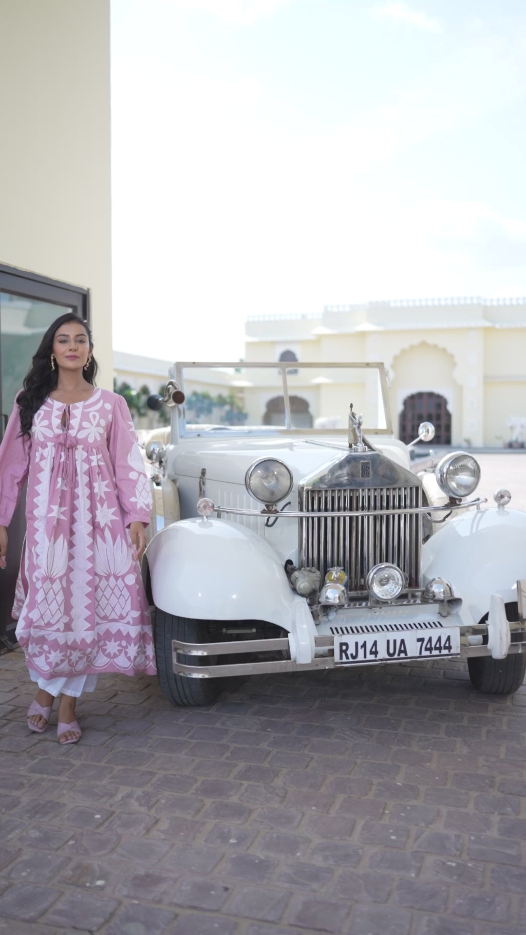 Paloma - Kurta And Palazzo (Lavender)