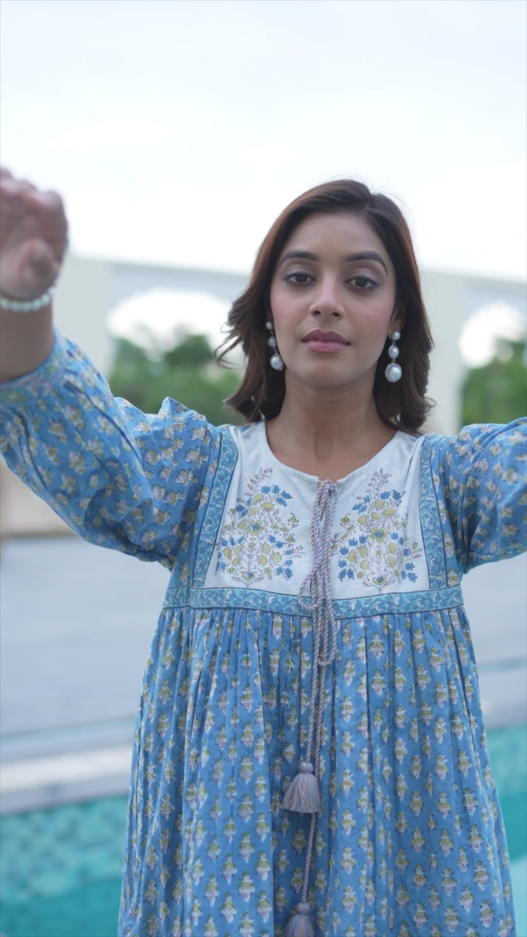 Ruhani - Tunic (Cobalt Blue)