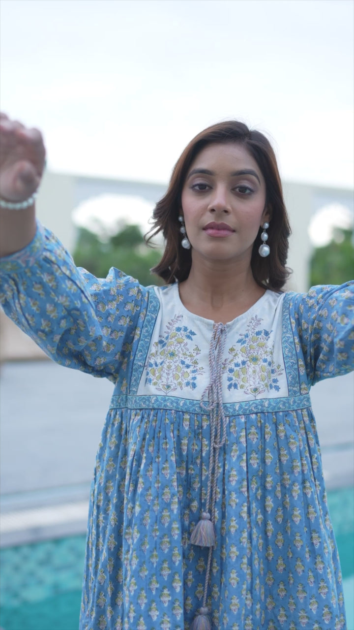 Ruhani - Tunic (Cobalt Blue)