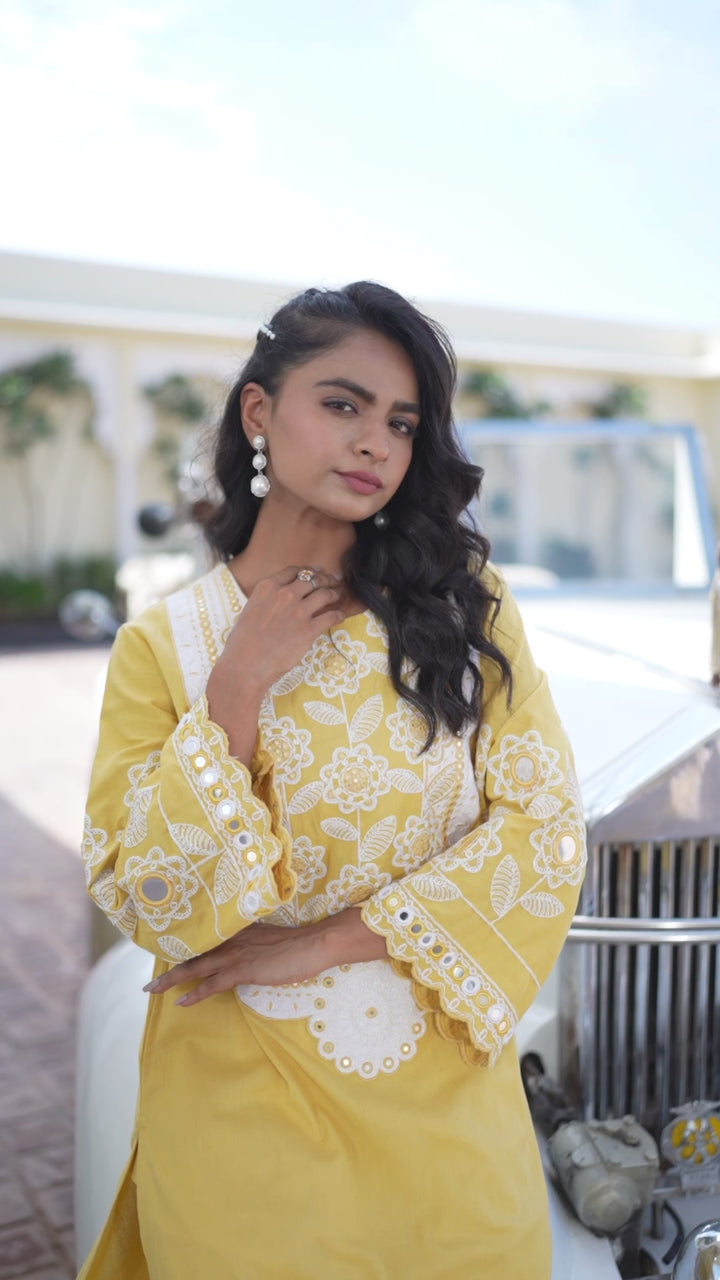 Laliti - Straight Kurta And Palazzo