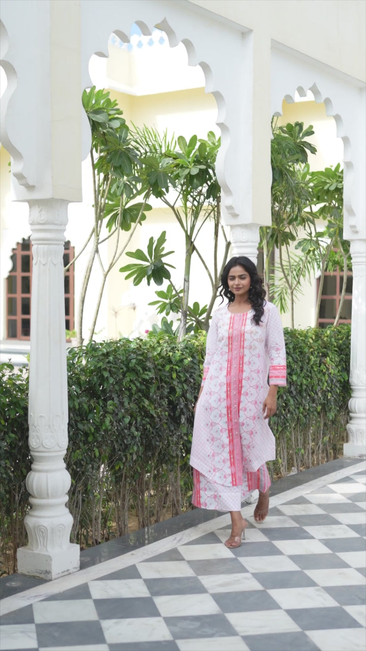 Bulbul - Apple Cut Kurta And Palazzo