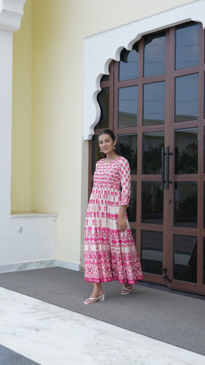 Tasmin - Gathered Kurta